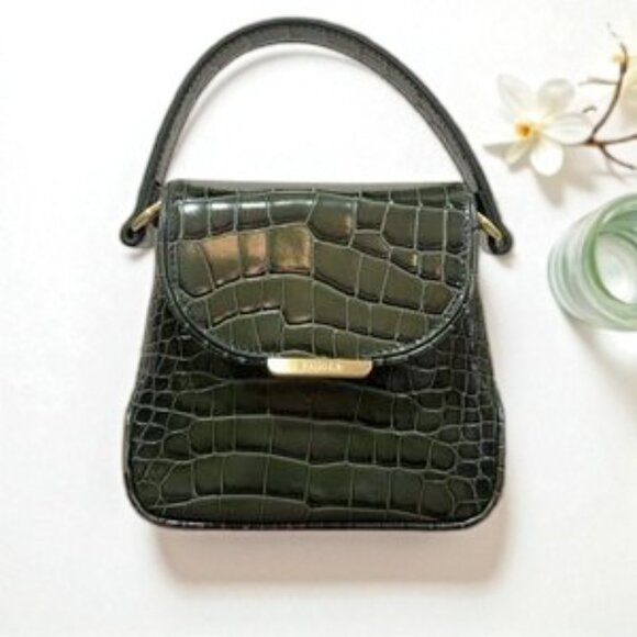 NWT Sancia The Merida Mini Bag in Green - Picture 6 of 13